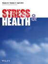 STRESS AND HEALTH雜志封面